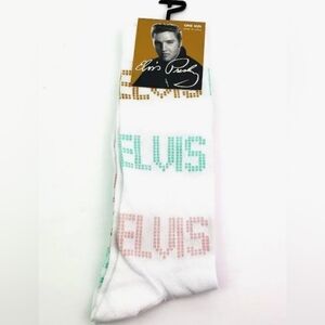4/$25 Elvis Presley Novelty Socks Fun Socks Crazy Socks Graceland